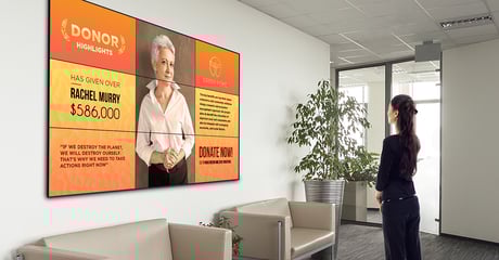 Making Donor Stewardship Easier Using Digital Donor Walls