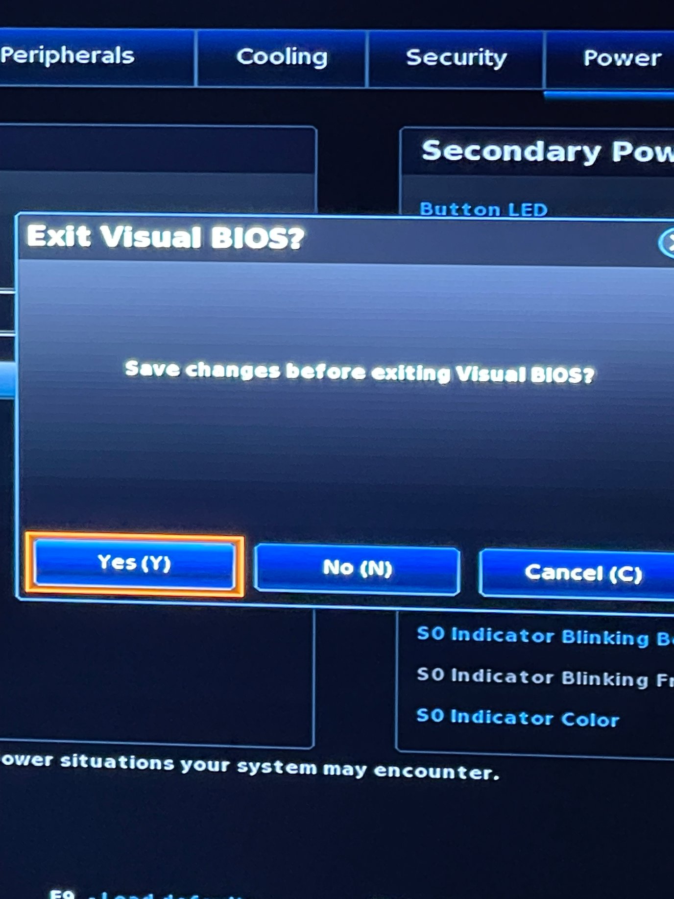 Set Windows Power On After Power Failure
