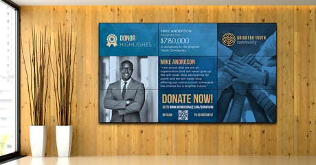 Cultivating Individual Donors With A Digital Wall