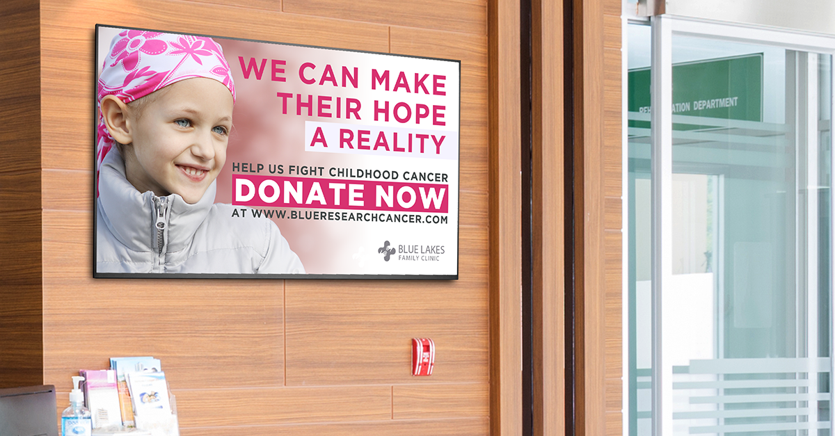 Hospital Fundraising Best Practices with Digital Signage