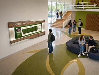 University Donor Recognition Design: 7 Donor Wall Ideas