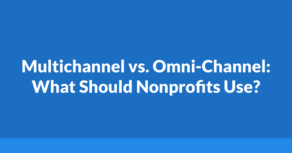 multichannel vs omnichannel