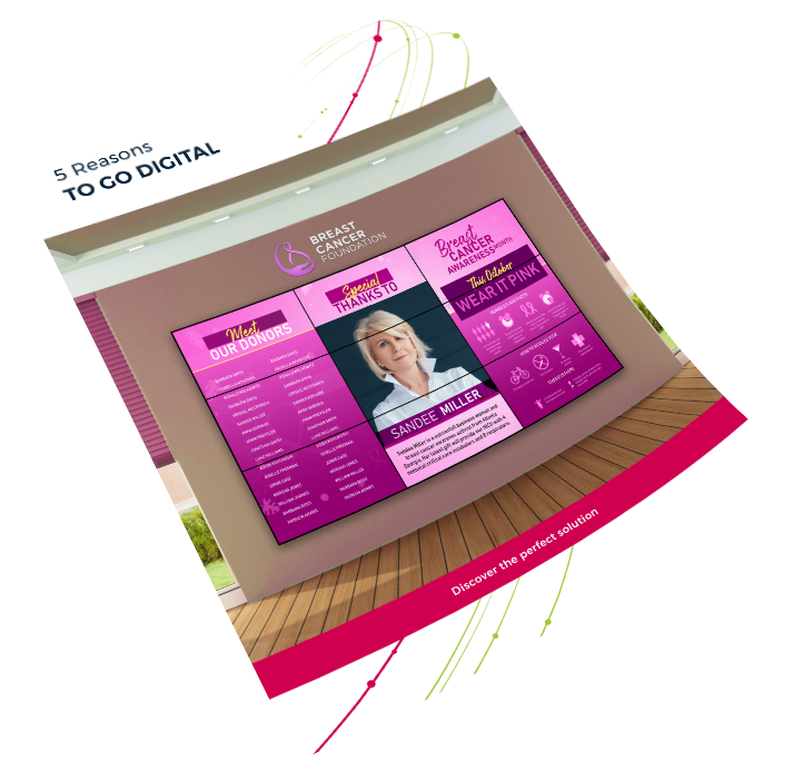 5 Reasons to Go Digital Pamphlet