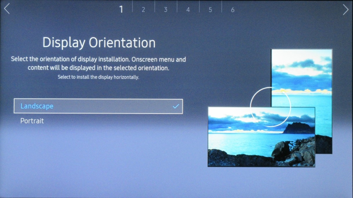 Samsung - Display Orientation