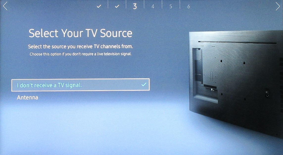 Samsung - Select Your TV Source