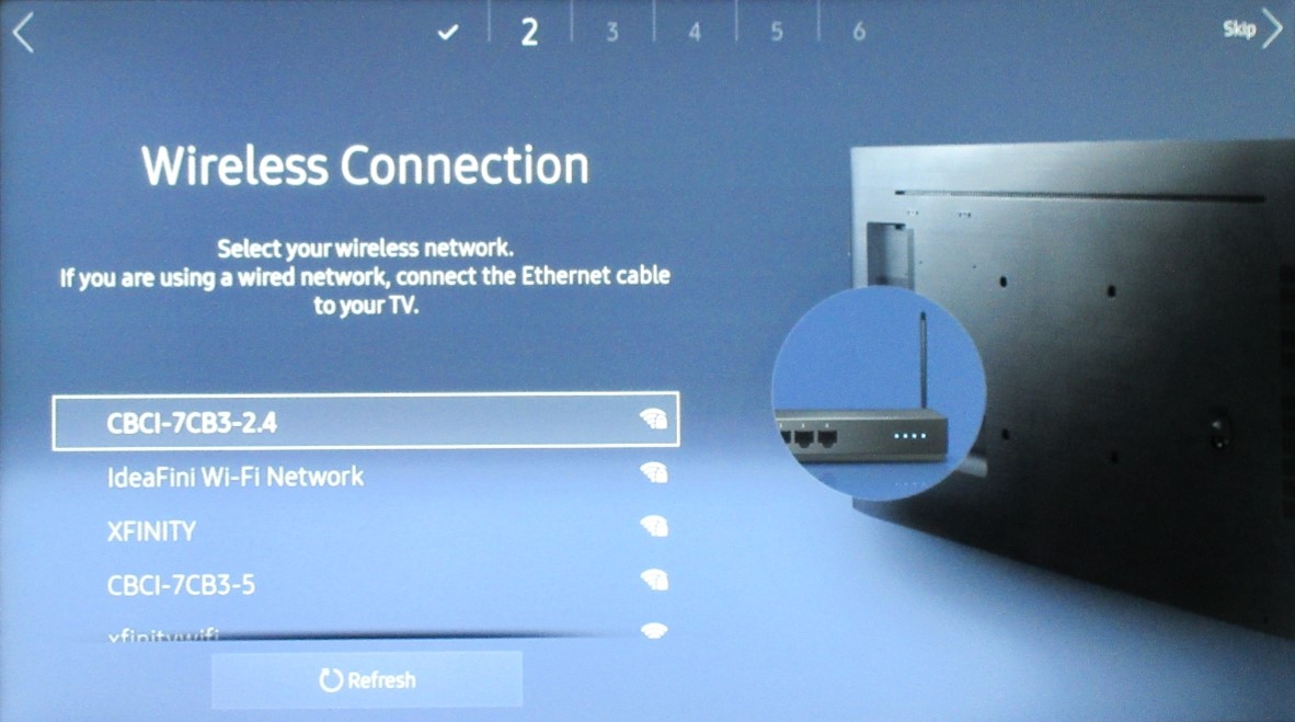 Samsung - Wireless Connection